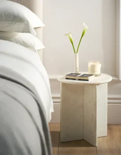 Larton Marble Side Table