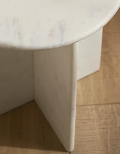 Larton Marble Side Table