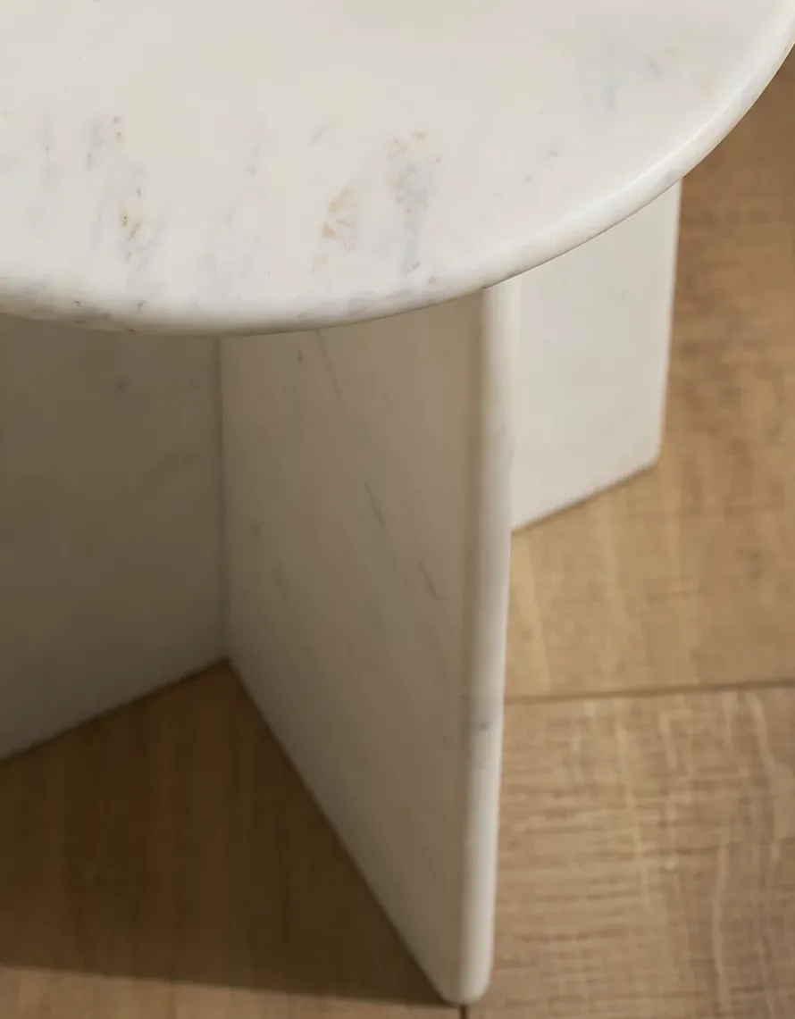 Larton Marble Side Table