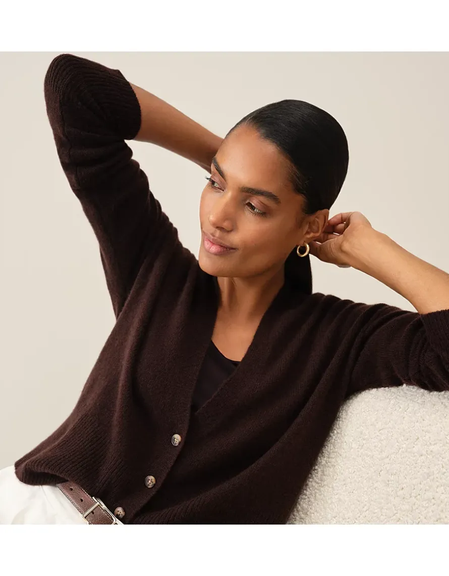Layering Cashmere Cardigan