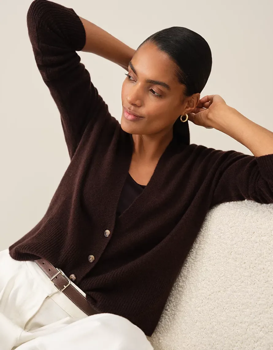 Layering Cashmere Cardigan