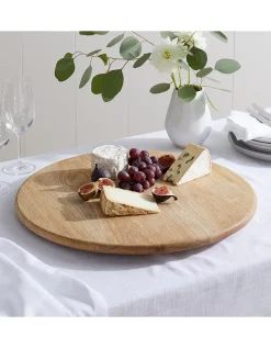Lazy Susan Wooden Oak Board