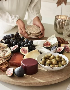 Lazy Susan Wooden Oak Board