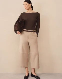 Lightweight Layering Top With Cashmere