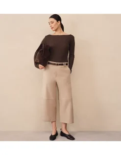 Lightweight Layering Top With Cashmere