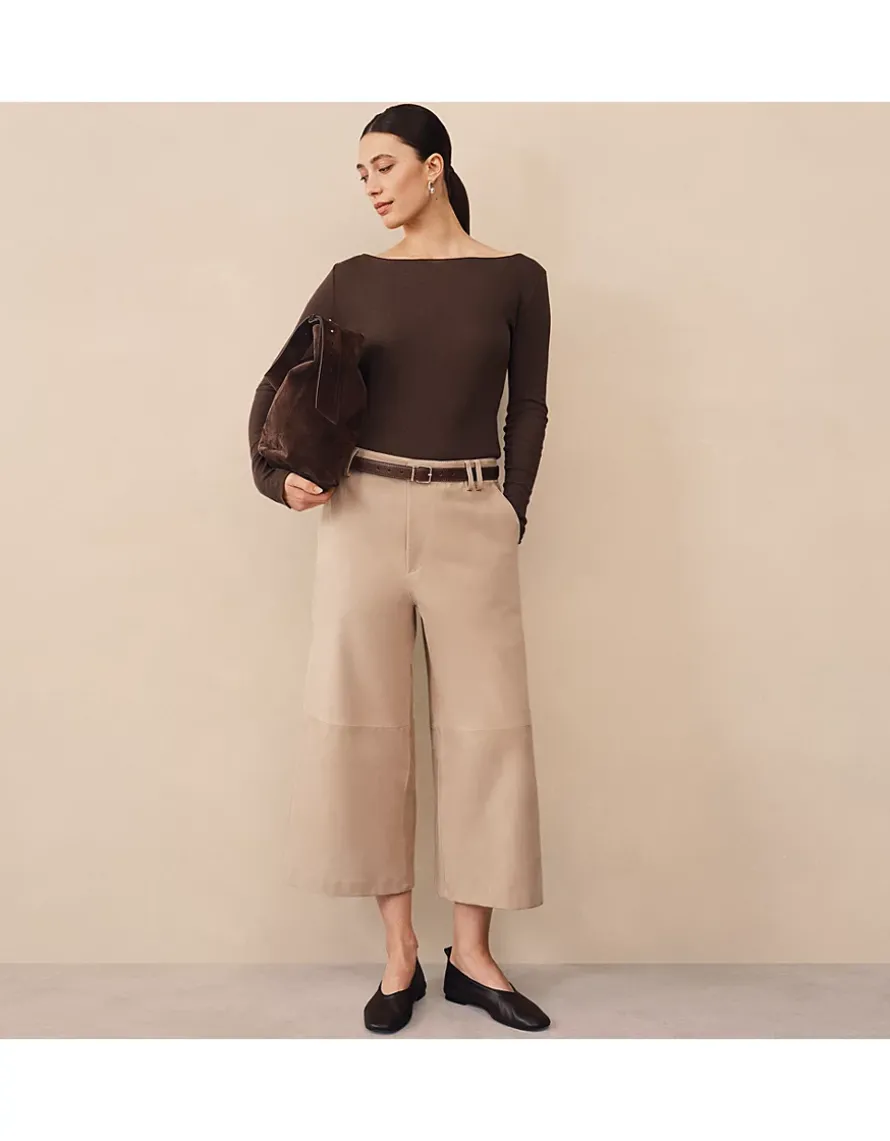 Lightweight Layering Top With Cashmere