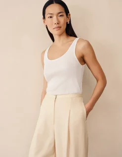 Lightweight Layering Vest With Cashmere