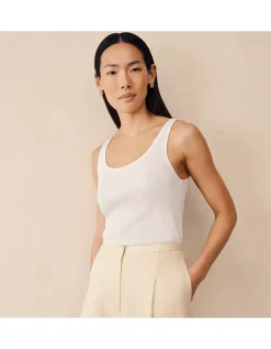 Lightweight Layering Vest With Cashmere