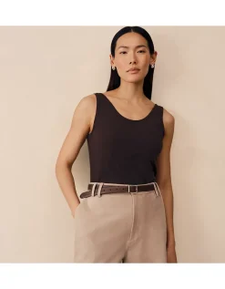 Lightweight Layering Vest With Cashmere