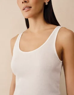 Lightweight Layering Vest With Cashmere
