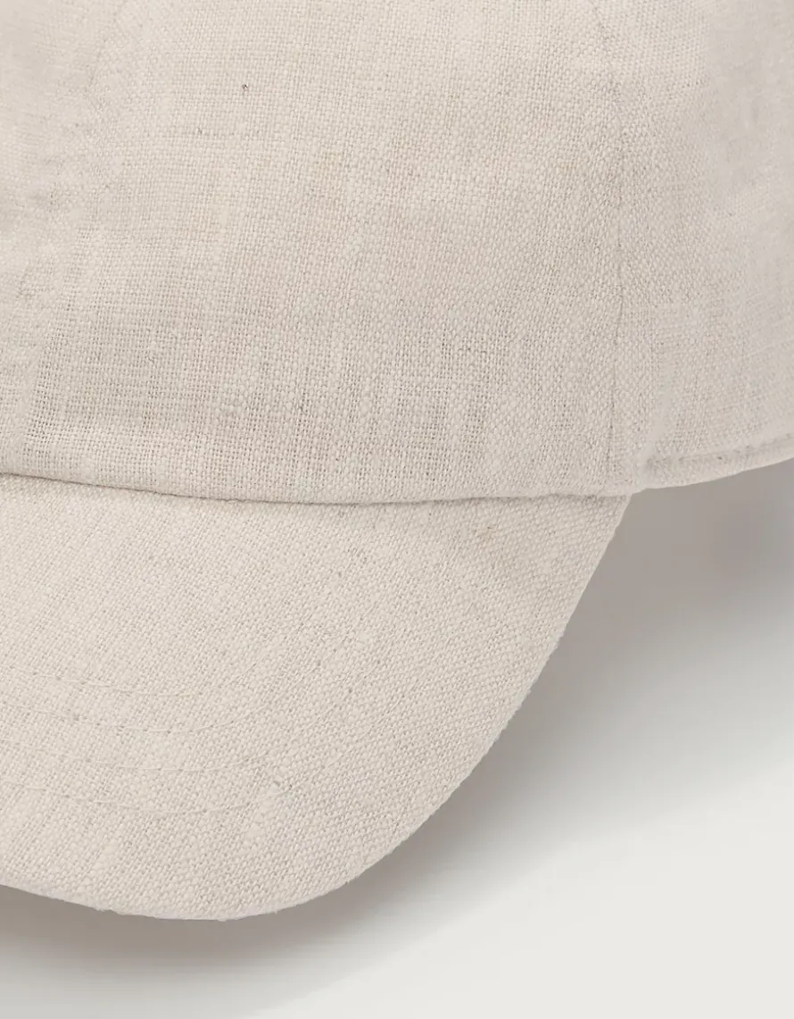 Linen Baseball Cap