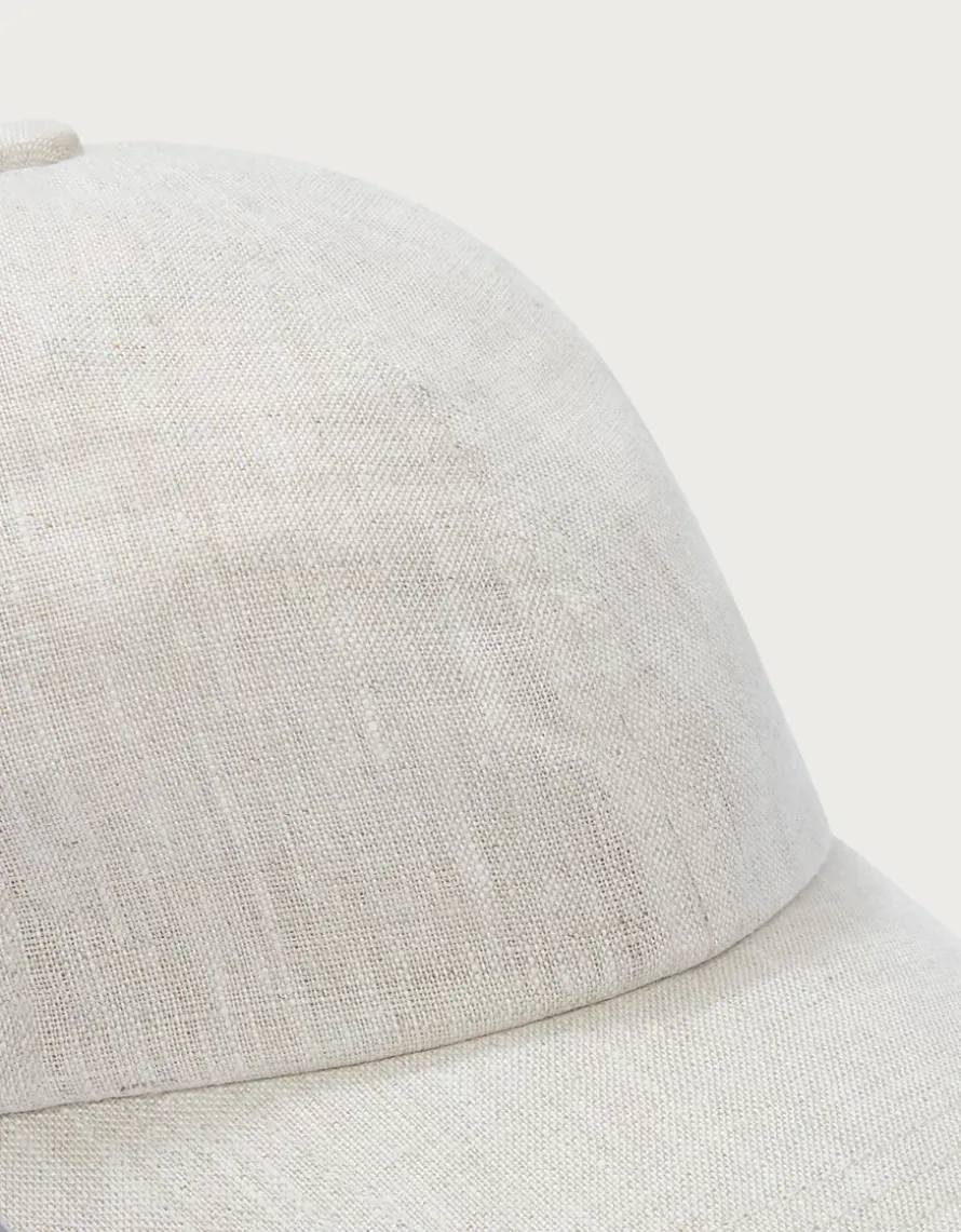 Linen Baseball Cap