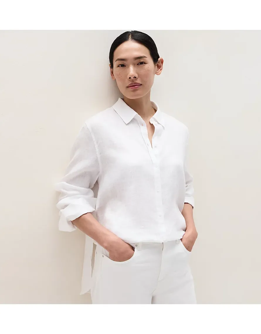 Linen Boyfriend Shirt