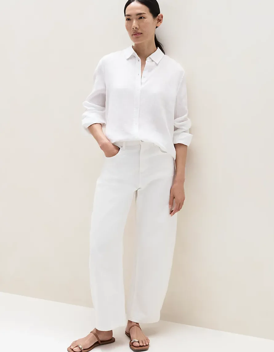 Linen Boyfriend Shirt