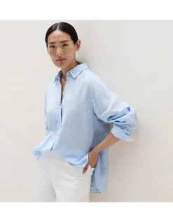 Linen Boyfriend Shirt