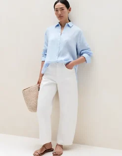 Linen Boyfriend Shirt