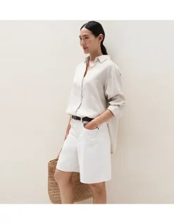 Linen Boyfriend Shirt