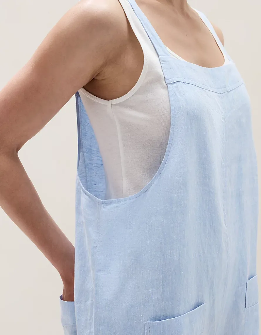 Linen Dungarees