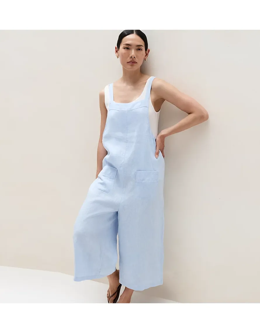 Linen Dungarees