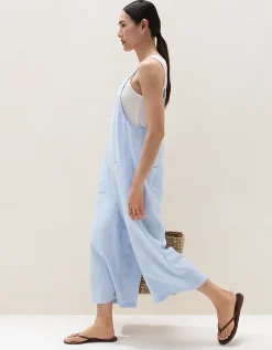 Linen Dungarees