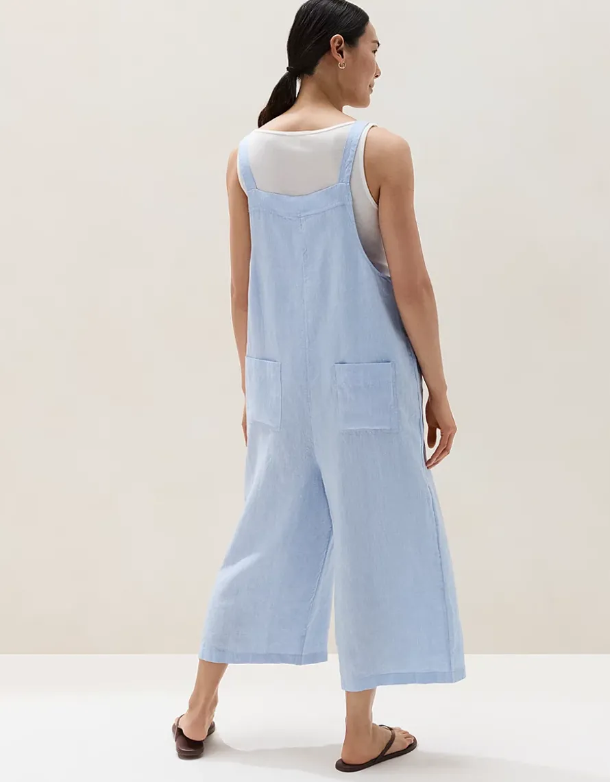 Linen Dungarees