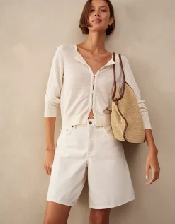 Linen Rich Cardigan