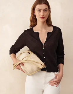 Linen Rich Cardigan