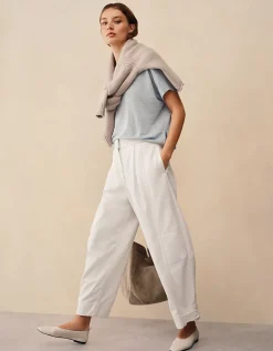 Linen Rich Knitted T-shirt