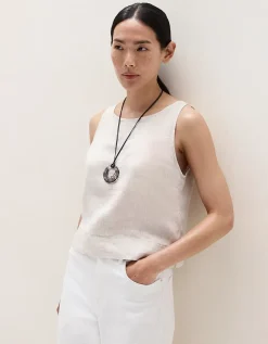 Linen Shell Top