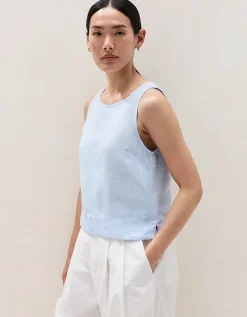 Linen Shell Top