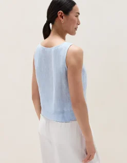 Linen Shell Top