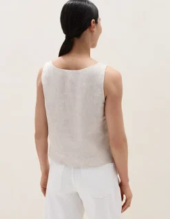Linen Shell Top