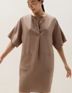 Linen Shift Dress