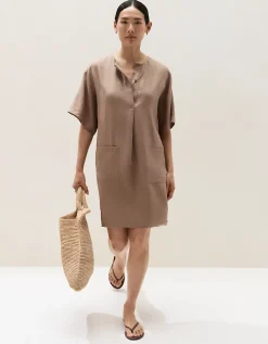 Linen Shift Dress