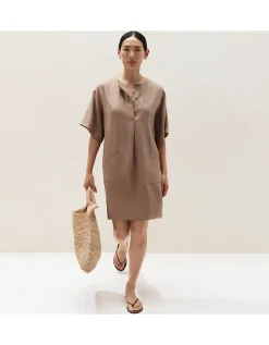 Linen Shift Dress