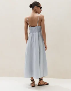 Linen Strappy Dress