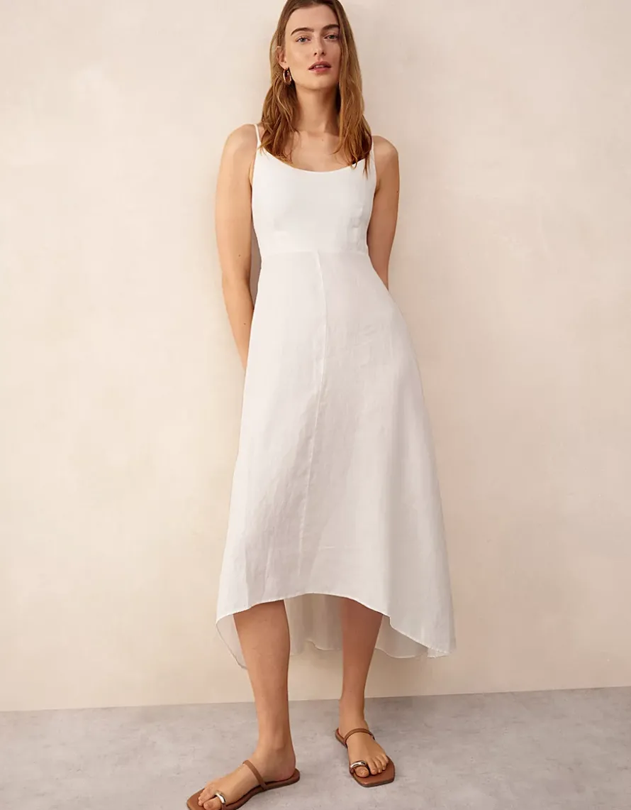 Linen Strappy Dress