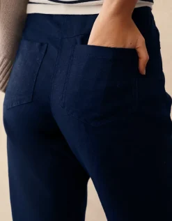 Linen Tapered Brompton Trousers