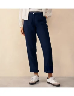 Linen Tapered Brompton Trousers