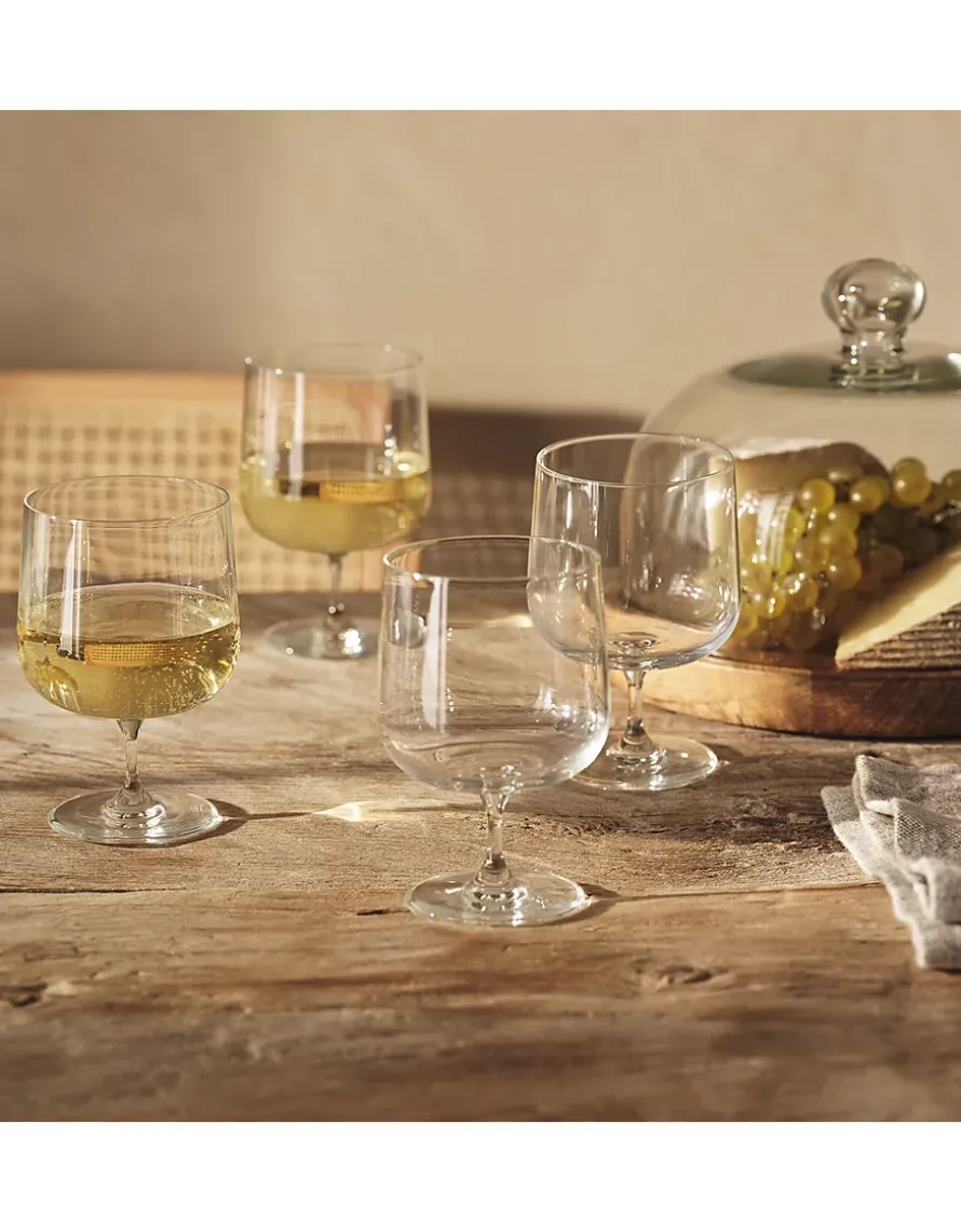 LSA International Arc White Wine Glasses – Set of 4