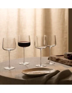 LSA International Metropolitan Red Wine Glasses – Set of 4
