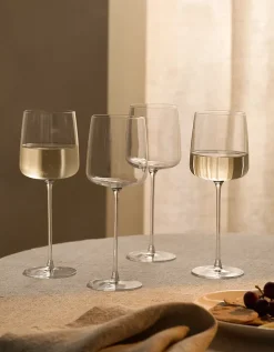 LSA International Metropolitan White Wine Glasses – Set of 4