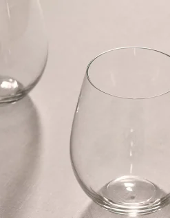 LSA International Wine Stemless Red Wine Glasses – Set of 2