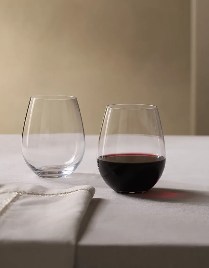 LSA International Wine Stemless Red Wine Glasses – Set of 2