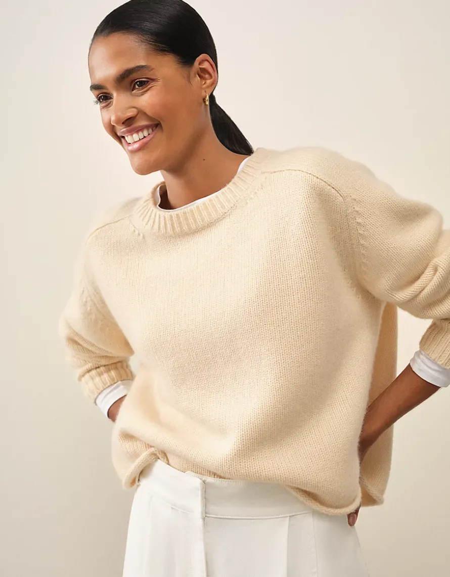 Luxury Cashmere Boxy Jumper
