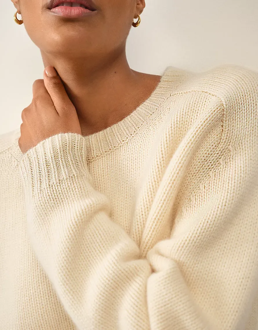 Luxury Cashmere Boxy Jumper