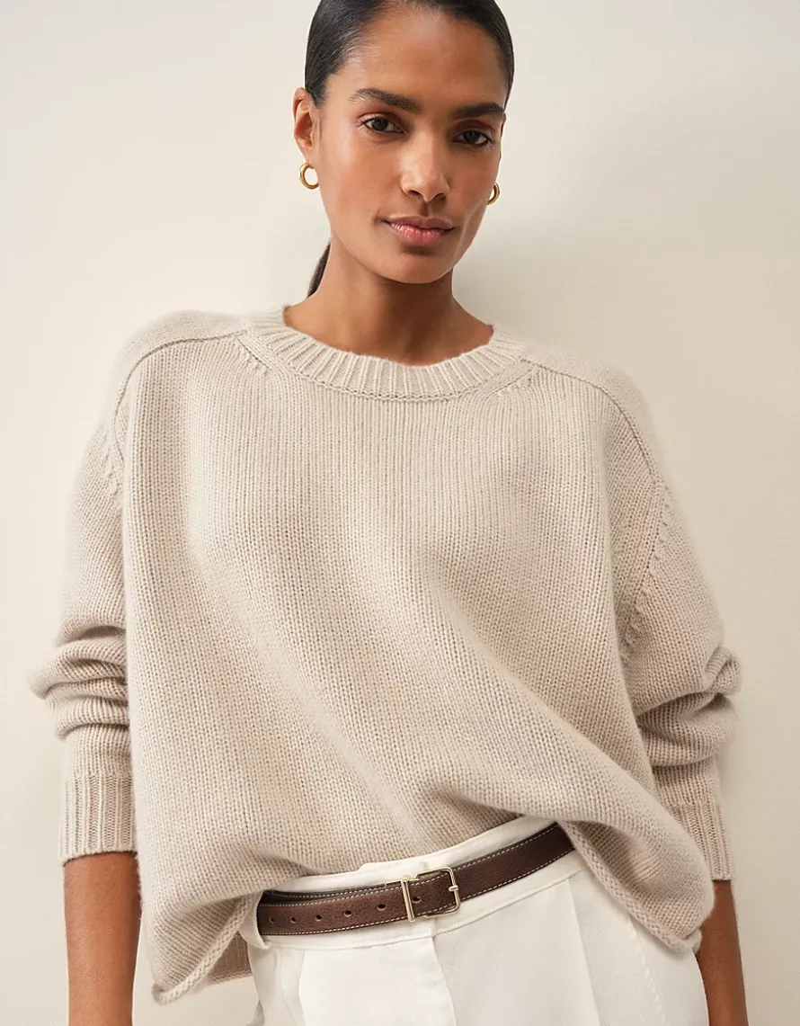 Luxury Cashmere Boxy Jumper