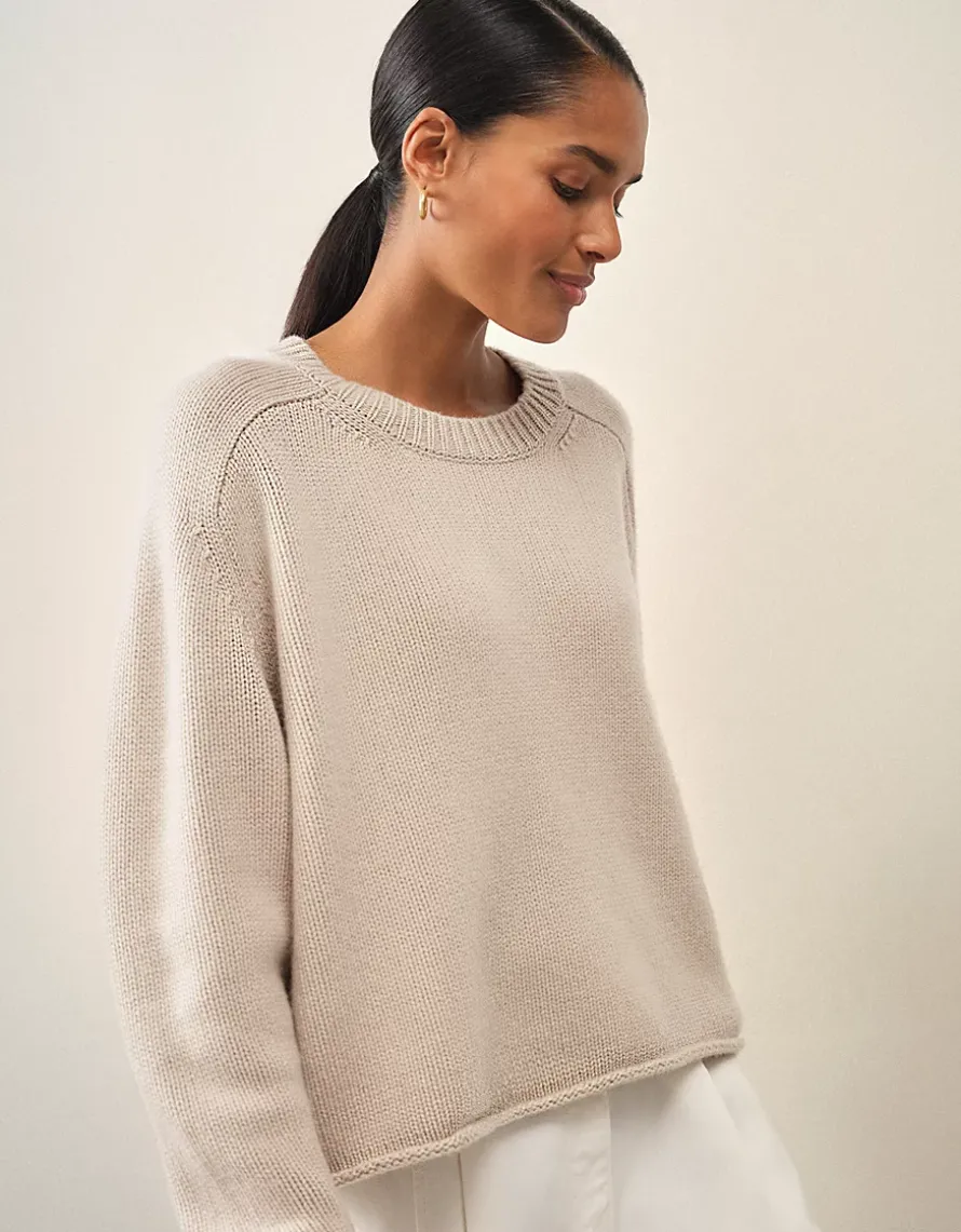 Luxury Cashmere Boxy Jumper