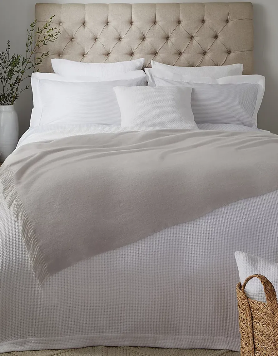 Luxury Wool Cashmere Throw