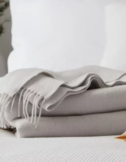 Luxury Wool Cashmere Throw